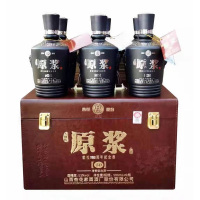 BNXH汾酒核心产区原浆30大师级53度清香型白酒(棕皮箱)500ml*6瓶