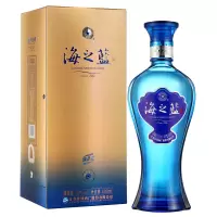 洋河52度海之蓝(两瓶赠一只礼袋)浓香型白酒480ml*1瓶