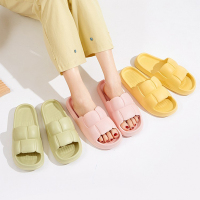 [清仓特惠]新款踩屎感褶皱花瓣拖鞋女夏居家室内外拖厚底情侣凉拖鞋男士擦地拖鞋