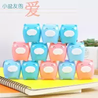 6个小猪0557小型卷笔刀笔刨转笔刀削笔机削笔器单孔卡通创意