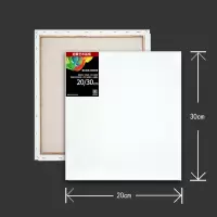 油画框布框亚麻纯棉带框画布定制颜料内框实木油化板定做 20*30(5个装) 纯棉(练习款)