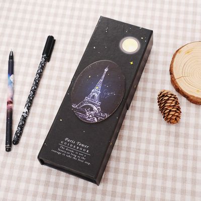 变形笔筒两用文具盒男女韩版初中生学习用品可爱简约大容量铅笔盒 星空遗迹A