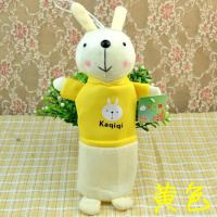 笔袋女文具袋大容量铅笔袋文具盒小学生可爱简约创意儿童韩国 黄色 2个