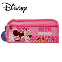 韩版文具迪士尼笔袋女男小学生文具盒大容量简约笔袋学生奖品 5617新款粉色限量