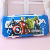 儿童文具盒女创意可爱公主三层10岁多功能小学生铅笔盒男笔袋 复仇者 22*9*4