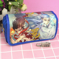 哪吒笔袋大容量学生哪咤之魔童降世四层密码锁文具盒男孩布铅笔盒 哪吒款式8