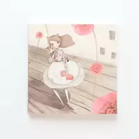 20k学生创意小清新绘画本涂鸦本素描本 厚手绘本空白可爱速写本子 女孩