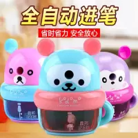 转笔刀儿童卷笔刀小学生削笔刀自动铅笔削笔器手摇铅笔刀多功能自动进笔学生专用新款学习用品幼儿园文具