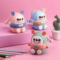 自动进铅卷笔刀削笔器小学生幼儿园可爱卡通手摇铅笔刀削笔转笔刀