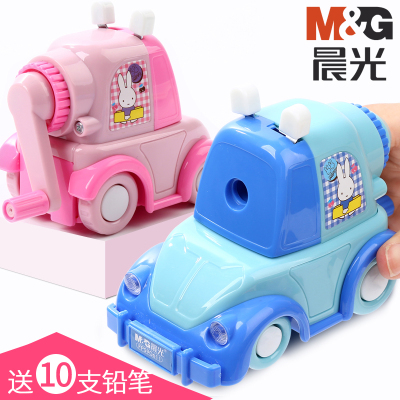 转笔刀小学生削笔器手摇削铅笔机手动儿童多功能卷笔刀铅笔机文具用品女削笔刀卡通铅笔刨绞笔刀
