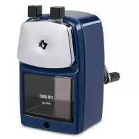 文具71156金属削笔器削彩铅粗细可调学生用金属材质手摇卷笔刀转笔刀卷笔器削笔机笔刨削铅笔儿童手摇