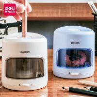 转笔刀电动卷笔刀铅笔削笔器儿童小学生自动削笔刀全自动削铅笔器铅笔刀素描小型便携式学习文具用品套装