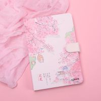 手帐本少女心彩页手绘套装复古手账本ins可爱韩版笔记本子日记本 花见-花间