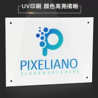 亚克力板打印提示牌标牌定制有机玻璃刻牌加工定做电缆标识牌