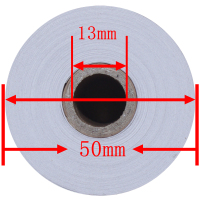 57x50热敏纸57x30x40小卷打印纸58mm美团外卖超市小票80*60收银纸 57x50小纸管足直径12卷