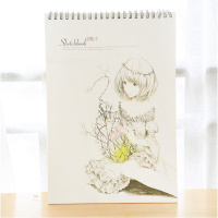 a3素描本速写纸绘画八开空白画纸图画本手绘8k学生用8开成号美术彩铅本厚初学者专业美术生专用画本 A3清风(公主裙女孩)