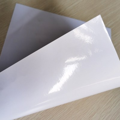 a4不干胶防水喷墨贴纸带背胶防油标签光面哑面撕不烂打印纸碳粉激光打印机牛皮纸书写纸可用手账彩喷 A4不干胶50张[镜面]