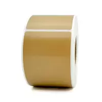 牛皮色热敏标签纸30 40 50 60 70*10 15 20 25 80 90咖啡色 40mm*80mm*300张竖版