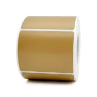 牛皮色热敏标签纸30 40 50 60 70*10 15 20 25 80 90咖啡色 50mm*40mm*500张横版