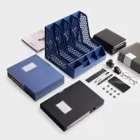 文件架书立文件夹收纳盒文件框档案资料架文件座多层办公用品