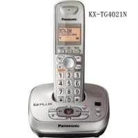 无绳电话机子母机办公家用固定座机单机双机一拖一多拖子机 4021有答录版单机