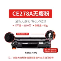 适用ce278a 78a硒鼓 适用crg328 mf4410硒鼓 打印机 CE278A[高配版无废粉设计易加粉]