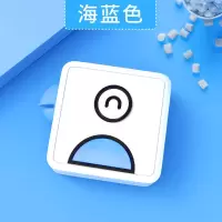 作业帮错题打印机学生抄题整理神器便携式咕咕照片标签 L1海水蓝[标清203dpi] 套餐三