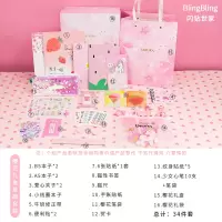 学习用品小学生初中生中学生网红文具套装开学大礼包少女心礼盒 2020樱花礼盒基础套装