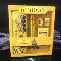 儿童卡通文具套装礼盒 创意小学生学习文具幼儿园生日礼品奖品 8015小黄人
