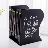 书立架伸缩创意高中生学生用桌上简易收纳放书架折叠书立书夹书挡 这一刻-一只猫