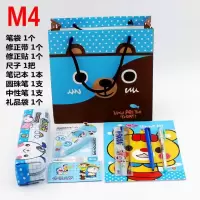 小学生儿童文具套装 中学生学习用品初中生礼品奖品生日 M-4男孩