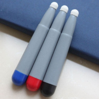 希沃 seewo触控笔 交互式平板智能电子白板笔 书写电子白板触屏笔 蘑菇头红蓝黑帽各一支(三支价)