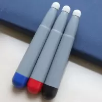 希沃 seewo触控笔 交互式平板智能电子白板笔 书写电子白板触屏笔 蘑菇头红蓝黑帽各一支(三支价)