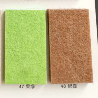 彩色幼儿园定制毛毡板墙贴作品展示板软木板照片墙墙板留言板墙毡 果绿 60cm*120cm加背胶