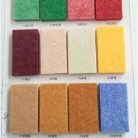 六边形毛毡留言板照片背景墙贴幼儿园作品软木板展示板公告栏 西瓜红 六边形带魔术贴