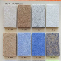 定制毛毡板彩色软木板照片墙背景墙幼儿园作品展示板公告栏留言板 白色 120cm*240cm