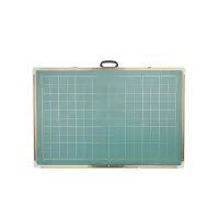 供应挂式五线谱教学黑板 划线黑板 磁性田字格绿板尺寸可定做 60*90田字格 1笔+1擦+1粉笔+1夹+4磁扣