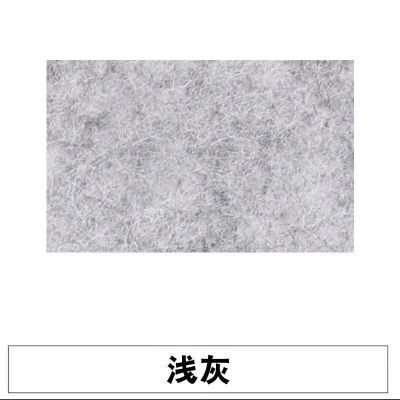 彩色毛毡板软木板照片背景墙贴隔音板幼儿园留言板作品展示公告栏 浅灰 120*180cm*9mm/块