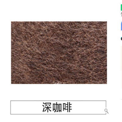 北欧小方格毛毡留言板照片背景墙贴幼儿园作品软木板展示板公告栏 深棕色