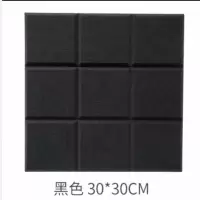 北欧小方格彩色毛毡留言板照片墙软木板背景墙幼儿园作品展示板 黑色
