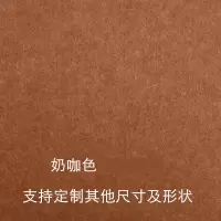 彩色软木板照片墙毛毡板幼儿园留言板背景墙照片板公告板墙贴背景 奶咖色 80*120*0.9cm