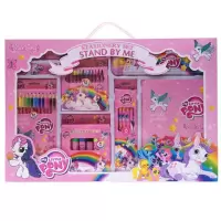 hello kitty创意小学生可爱卡通文具套装礼盒 幼儿园开学大礼包 8001小马宝莉