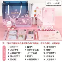 文具套装礼盒韩国少女心创意学习用品精美大礼包初中高中学生 樱花礼袋版5