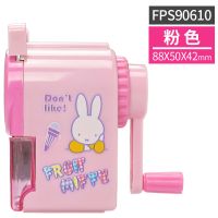 卷笔刀转笔机铅笔刨削笔器手摇钻笔儿童小学生卡通刨绞大号车 A9S90610粉色