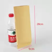 烧烤袋子烤羊肉串纸袋油炸小吃外卖打包牛皮纸袋加厚防油纸袋定做 加厚牛皮纸9*28*3400个