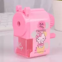 /卷笔刀创意手摇小学生可爱削笔器儿童铅笔刀小 粉红色