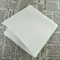 三角牛皮防油纸袋烧饼锅盔袋烧烤小吃打包袋子煎饼生煎包纸袋 食品双开1000个高12宽12