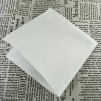 三角牛皮防油纸袋烧饼锅盔袋烧烤小吃打包袋子煎饼生煎包纸袋 食品双开1000个高12宽12