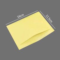 牛皮纸食品包装袋一次性打包烧饼手抓煎饼肉夹馍烧烤小吃防油纸袋 16*11.5单开1100个