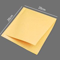 牛皮纸食品包装袋一次性打包烧饼手抓煎饼肉夹馍烧烤小吃防油纸袋 20*20三角口500个